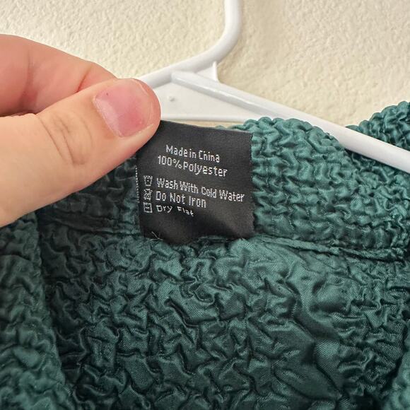 Vintage Womens Magic It Fits Textured Zip-Up Jacket Size S Maximalist Eclectic - Picture 3 of 9